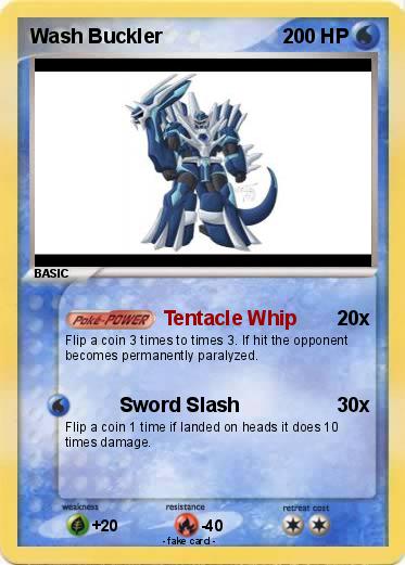 Pokemon Wash Buckler