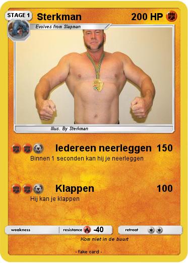 Pokemon Sterkman