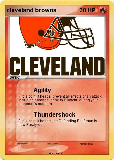 Pokemon cleveland browns