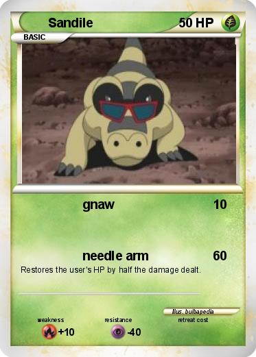Pokemon Sandile