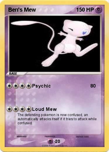 Pokemon Ben's Mew