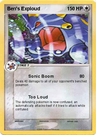 Pokemon Ben's Exploud