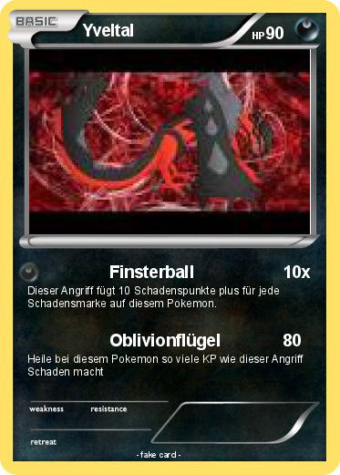 Pokemon Yveltal