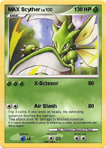 Pokemon MAX Scyther