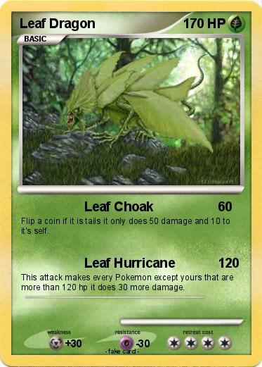 Pokemon Leaf Dragon