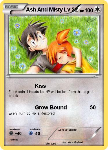 Pokemon Ash And Misty Lv 22