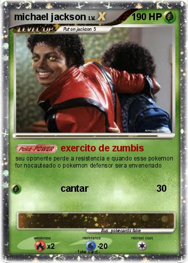 Pokemon michael jackson