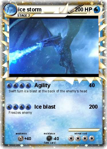 Pokemon ice storm
