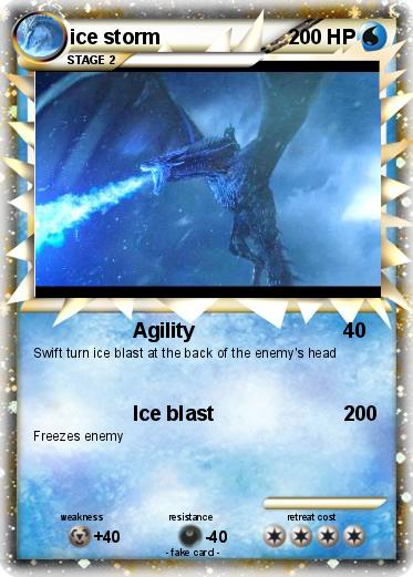 Pokemon ice storm