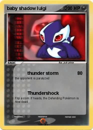 Pokemon baby shadow luigi