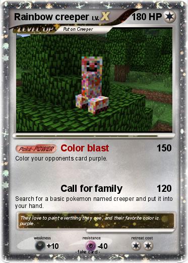 Pokemon Rainbow creeper