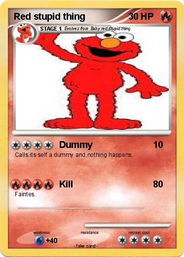 Pokemon Red stupid thing