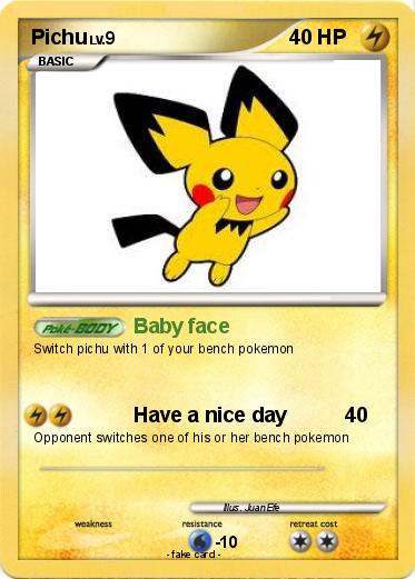Pokemon Pichu