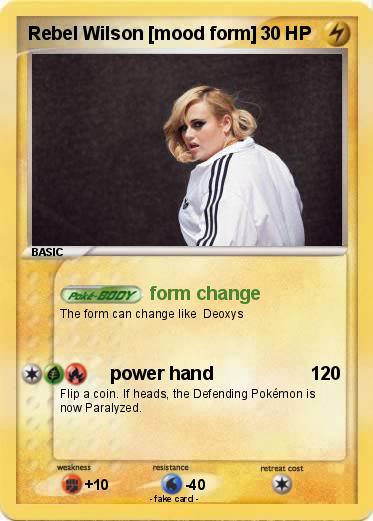 Pokemon Rebel Wilson [mood form]