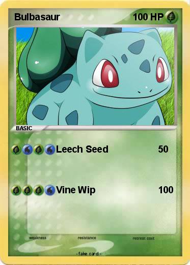 Pokemon Bulbasaur