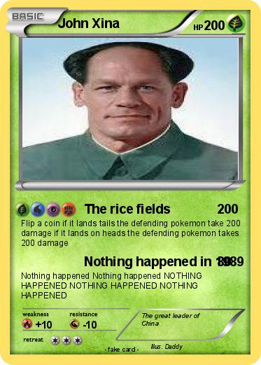 Pokemon John Xina