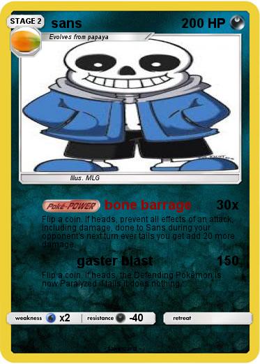 Pokemon sans