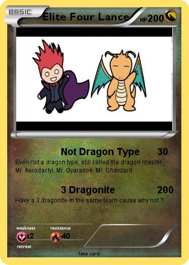 Pokemon Elite Four Lance