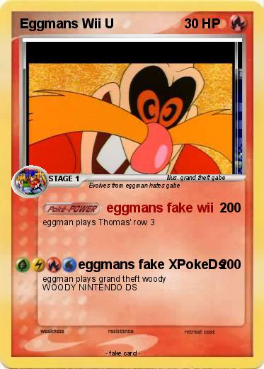 Pokemon Eggmans Wii U