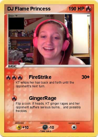 Pokemon DJ Flame Princess