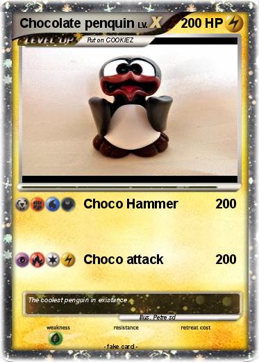 Pokemon Chocolate penquin