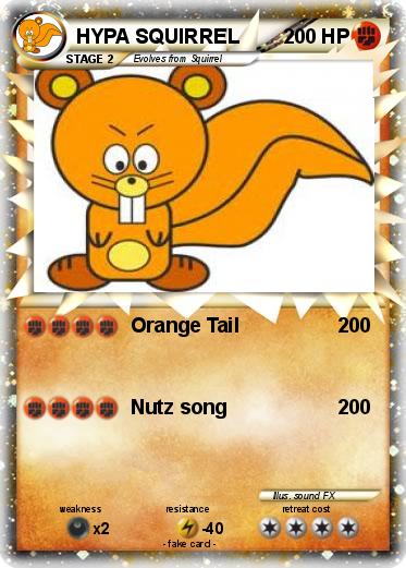 Pokemon HYPA SQUIRREL
