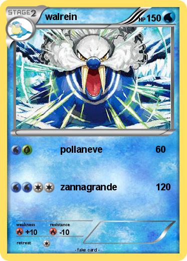 Pokemon walrein