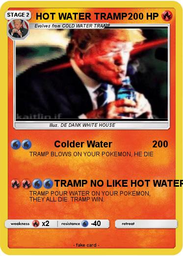 Pokemon HOT WATER TRAMP