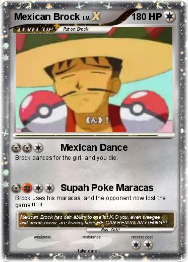Pokemon Mexican Brock