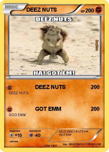 Pokemon DEEZ NUTS 123