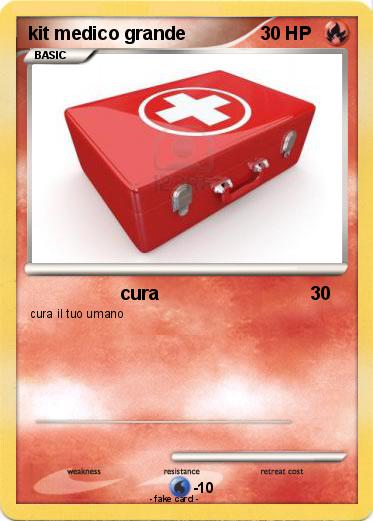 Pokemon kit medico grande