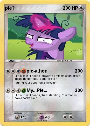 Pokemon pie?