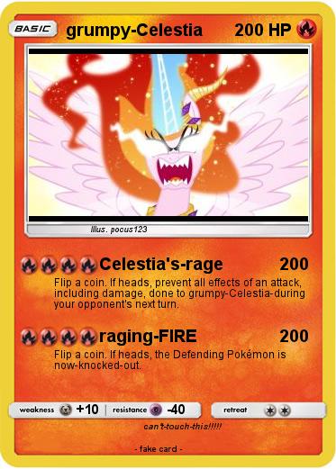 Pokemon grumpy-Celestia