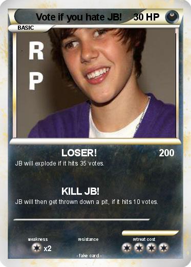 Pokemon Vote if you hate JB!