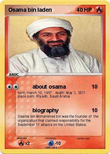 Pokemon Osama bin laden