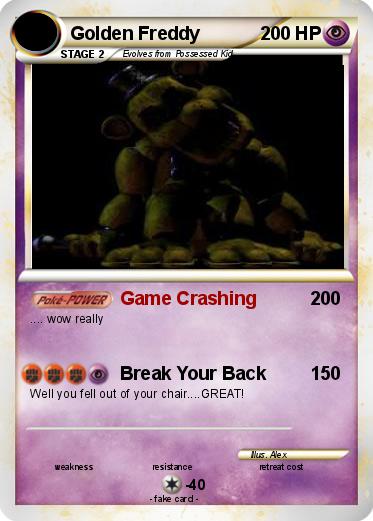 Pokemon Golden Freddy