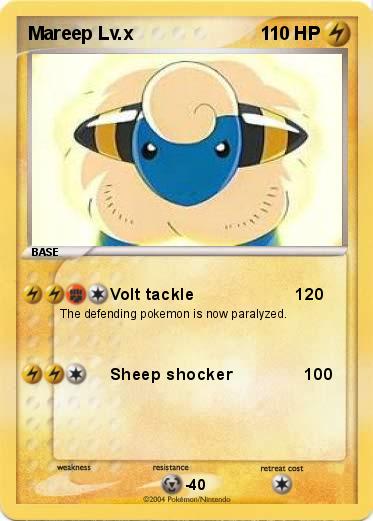 Pokemon Mareep Lv.x