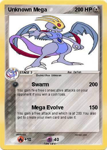Pokemon Unknown Mega
