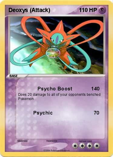 Pokemon Deoxys (Attack)             