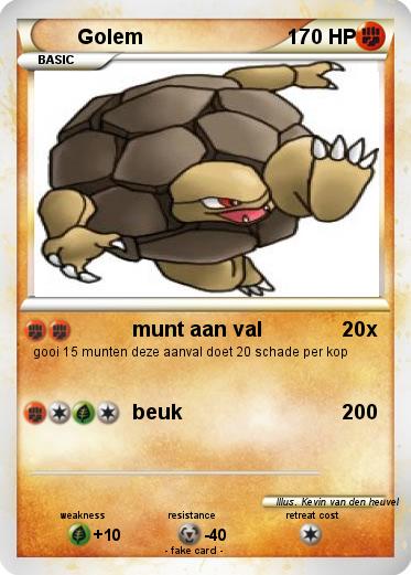 Pokemon Golem