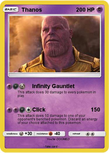 Pokemon Thanos
