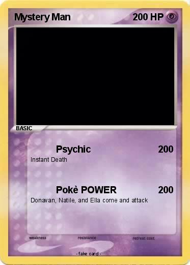 Pokemon Mystery Man