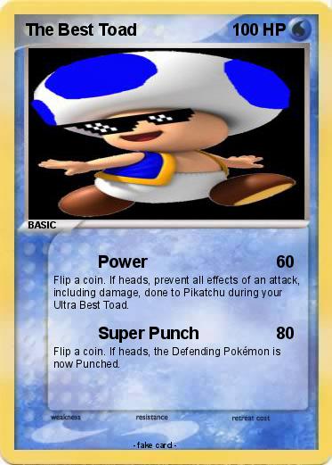 Pokemon The Best Toad