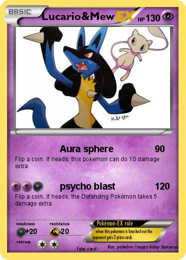 Pokemon Lucario&Mew