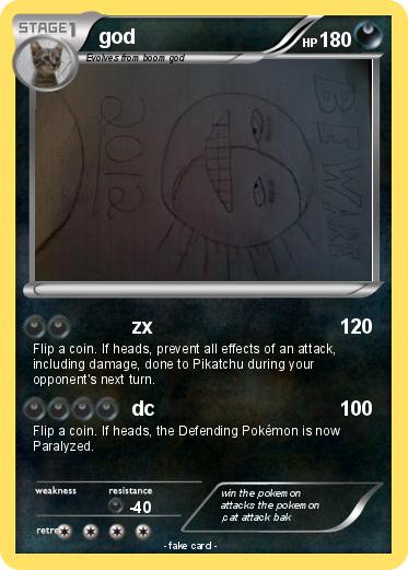 Pokemon god