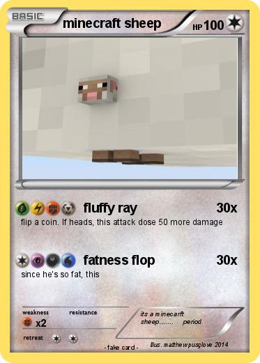 Pokemon minecraft sheep