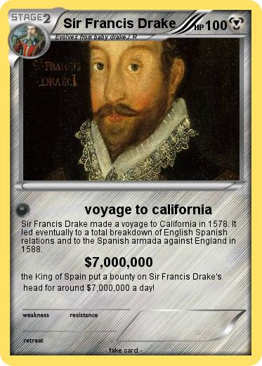 Pokemon Sir Francis Drake
