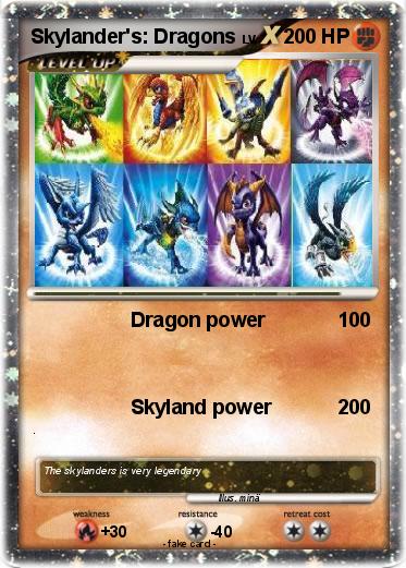 Pokemon Skylander's: Dragons