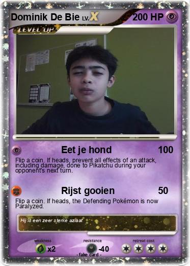 Pokemon Dominik De Bie