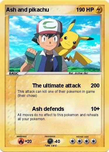 Pokemon Ash and pikachu